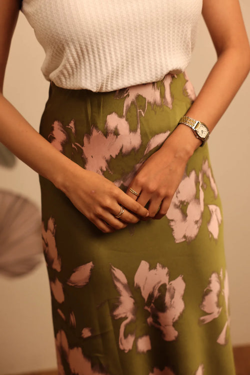 Olive Faye Botanical Skirt