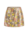 Yellow Posy Printed Skirt