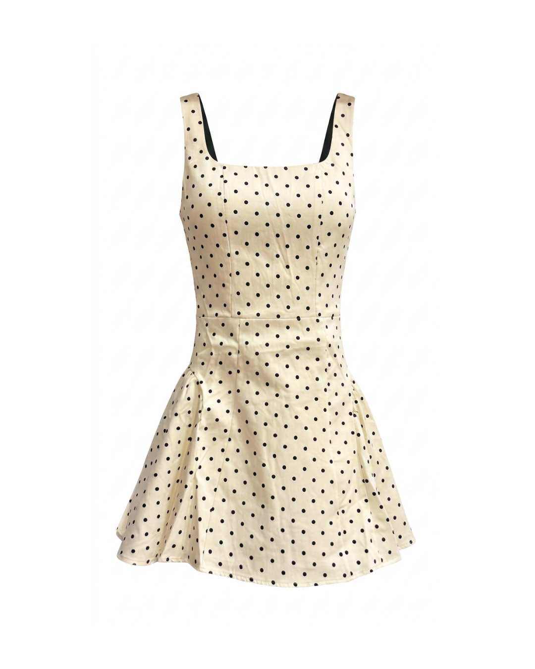 Ivory Mimi Polka Dress