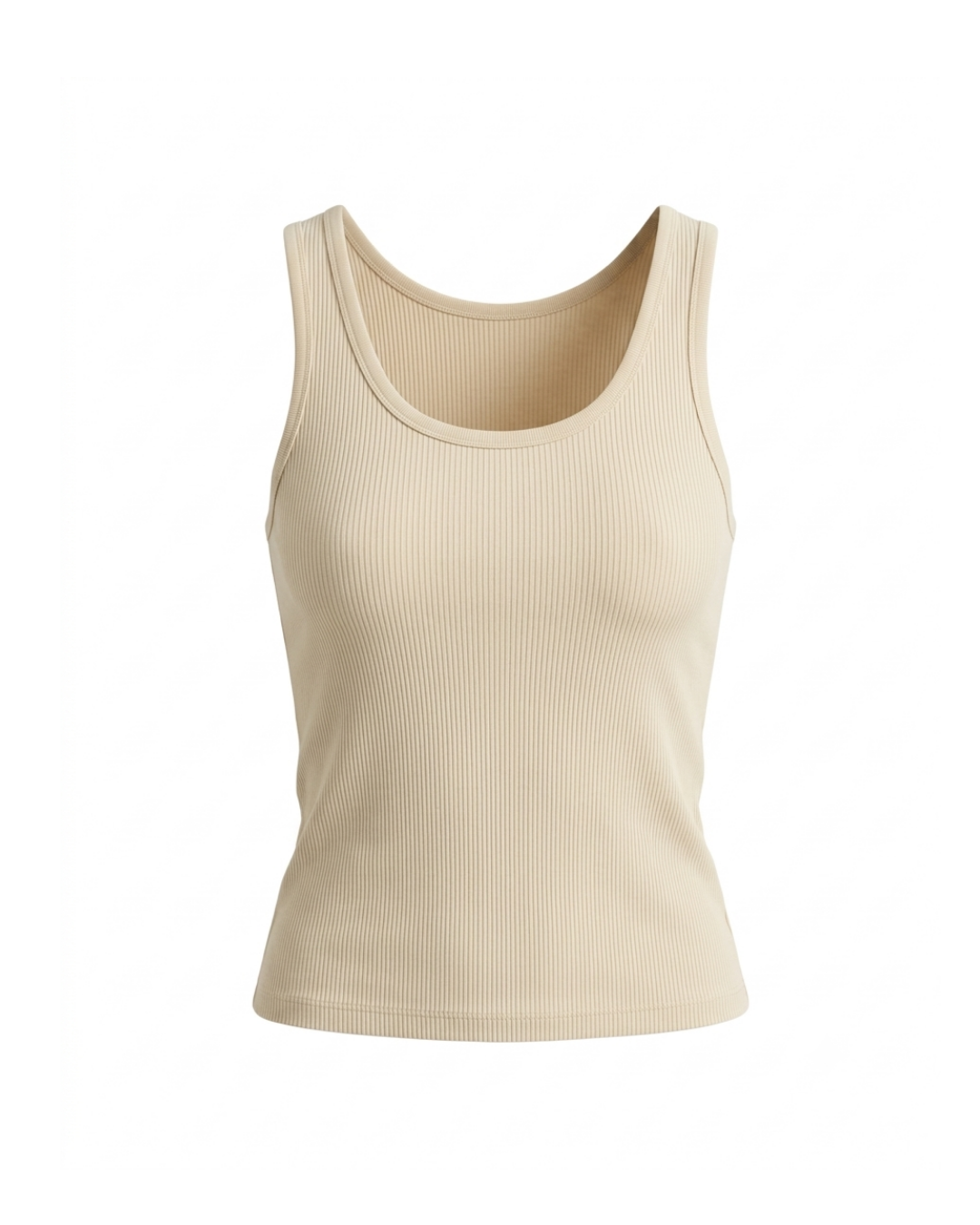Cream Mila Tank Top