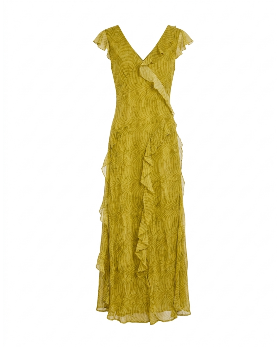 Olive Fina Ruffle Dress