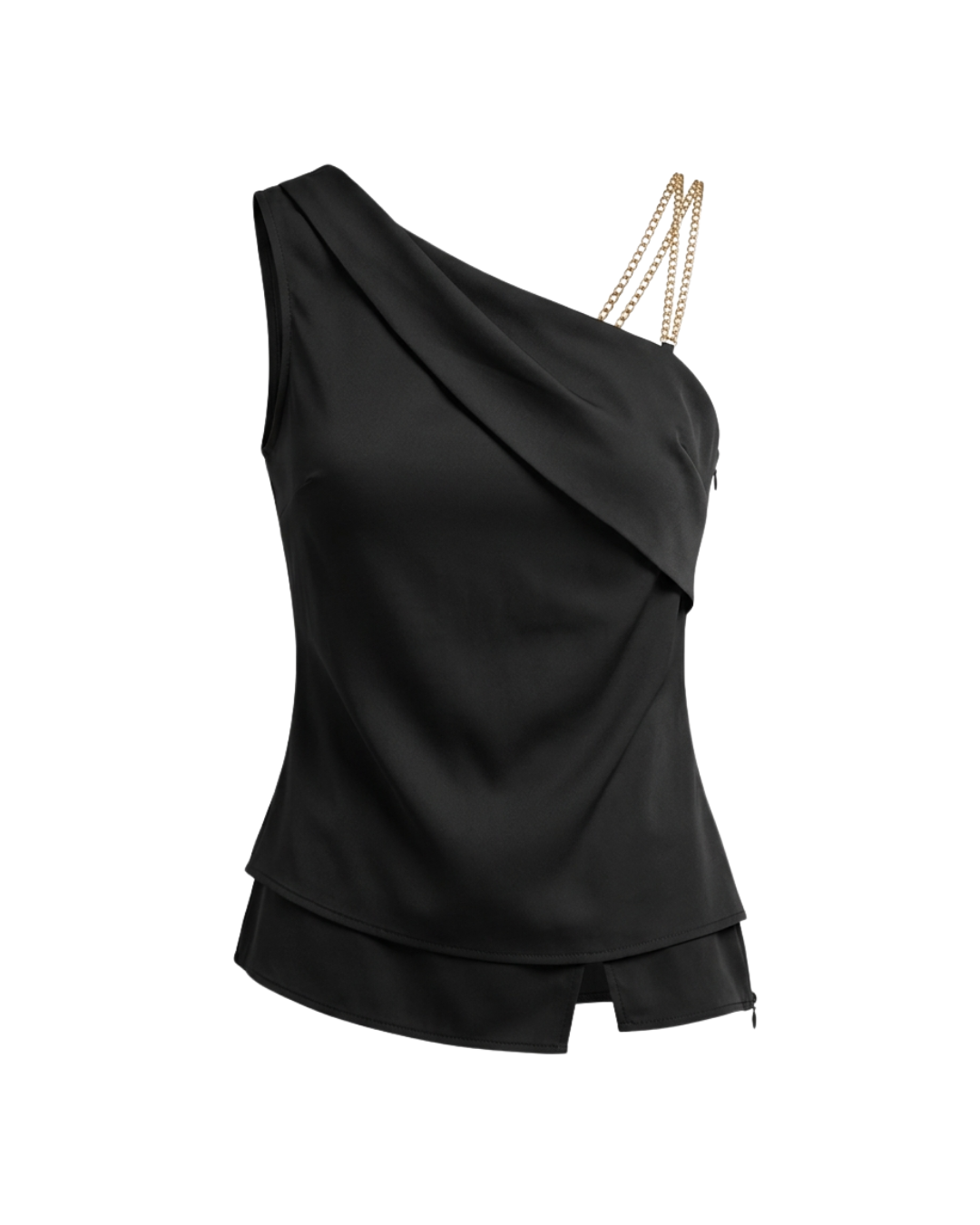 Black Ines Asymmetric Top