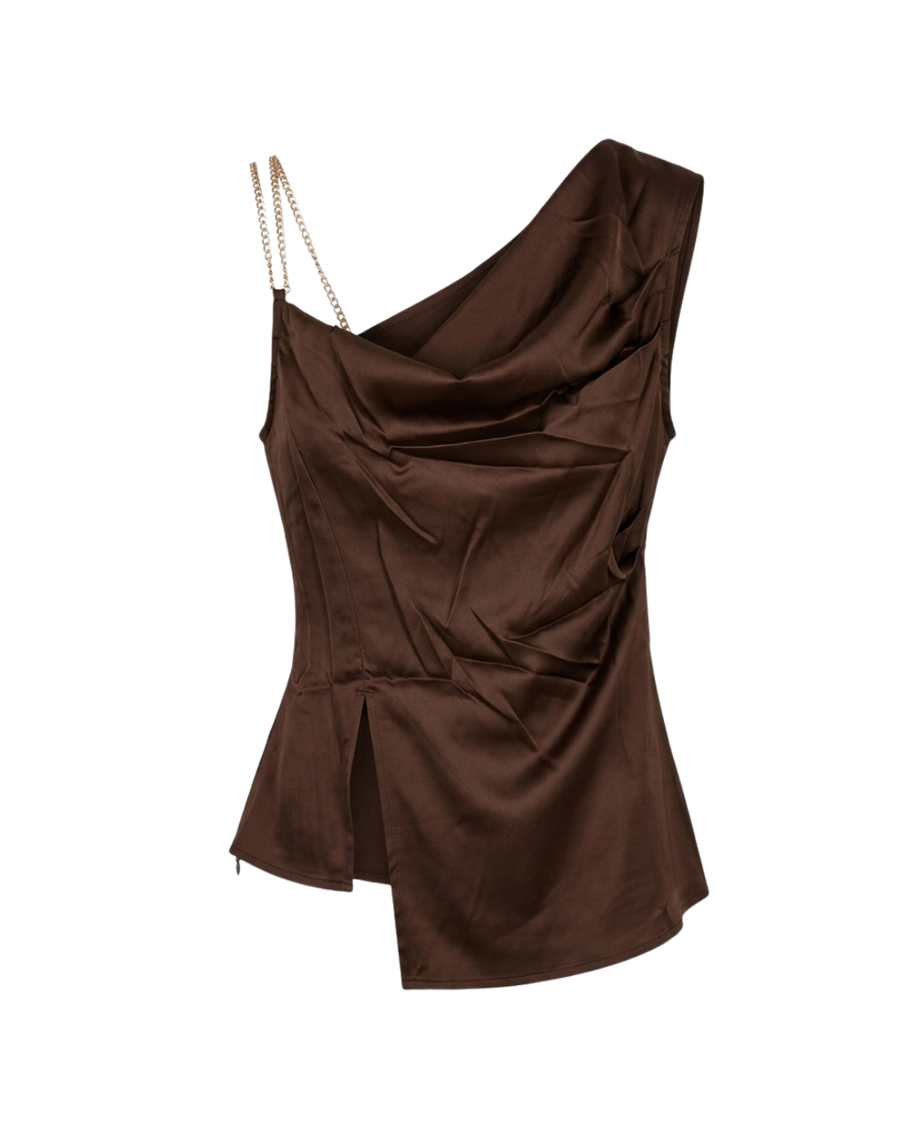 Brown Ines Asymmetric Top