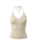 Ivory Nia Halter Top