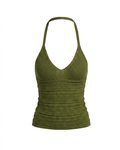 Olive Nia Halter Top