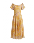 Yellow Dara Floral Dress