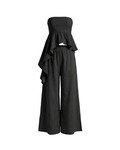 Black Alva Trouser Set