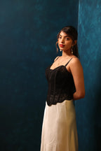Black Neri Corset Top