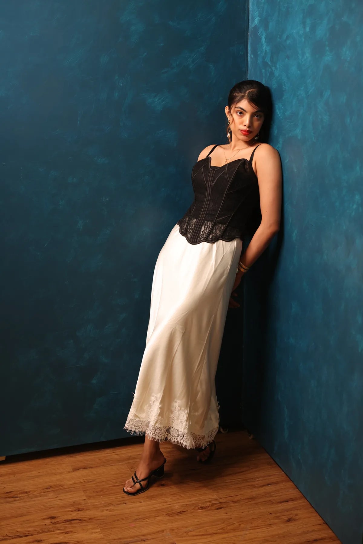Black Neri Corset Top