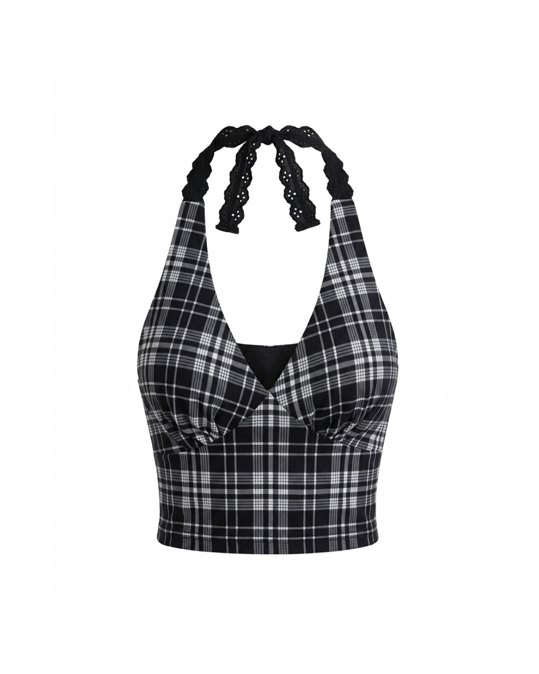 Grey Bryn Halter Bralette