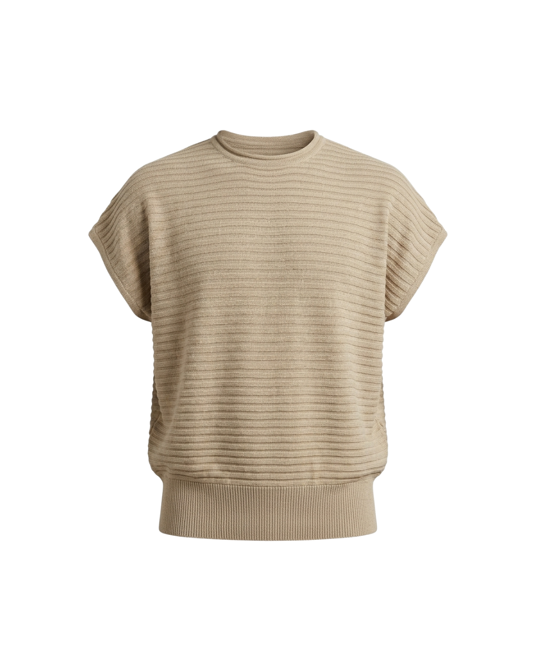 Beige Oona Knit Top