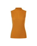 Orange Aven Ribbed Top