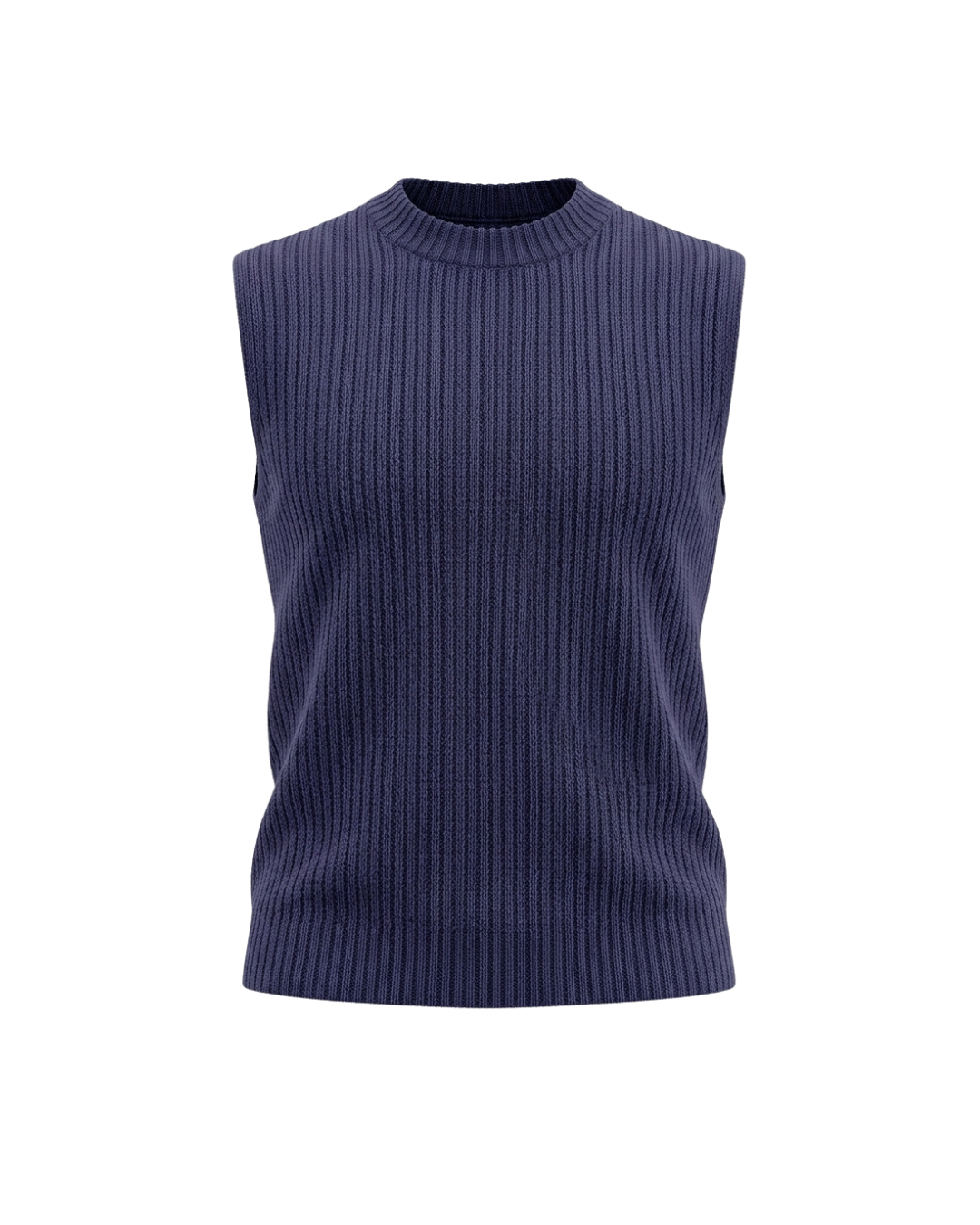 Purple Aven Ribbed Top