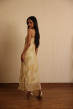 Yellow Auri Scarf Dress