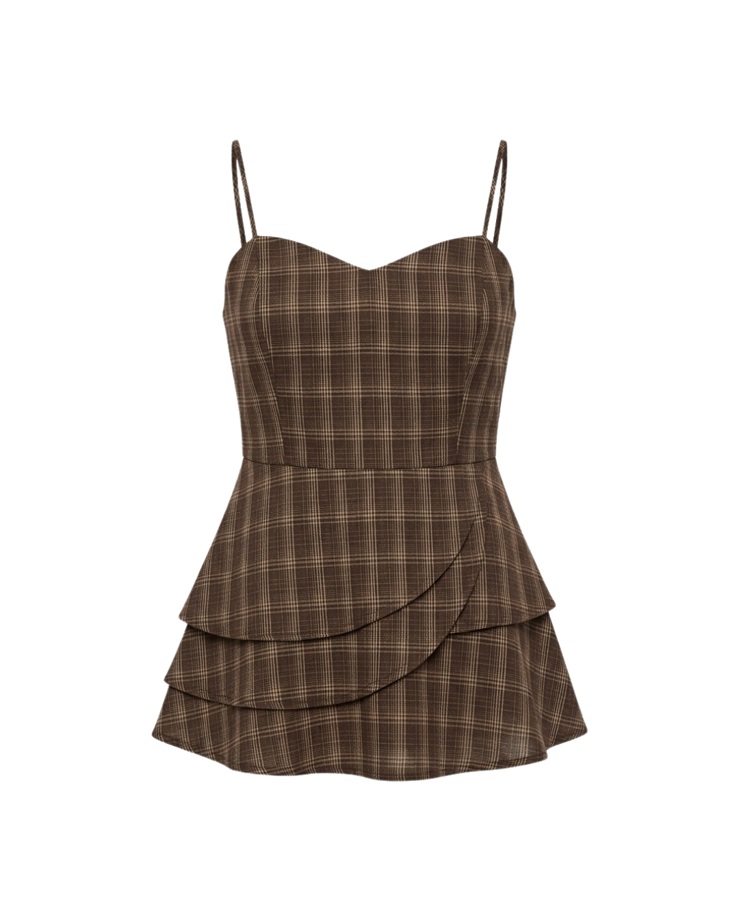 Brown Tavi Corset Top